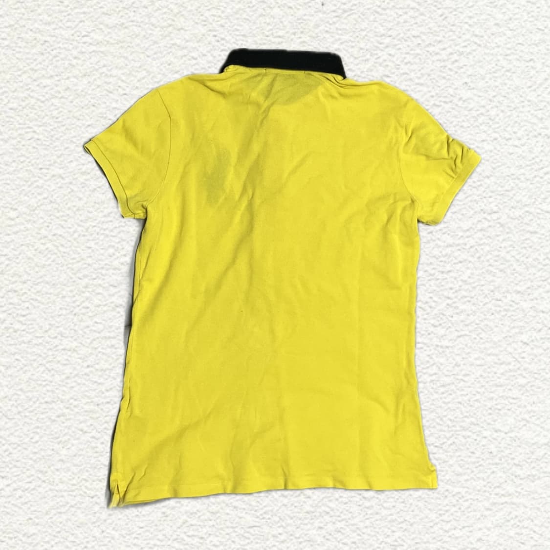 폴로 랄프로렌 빅포니 옐로우 M 사이즈 카라티 상품이미지2