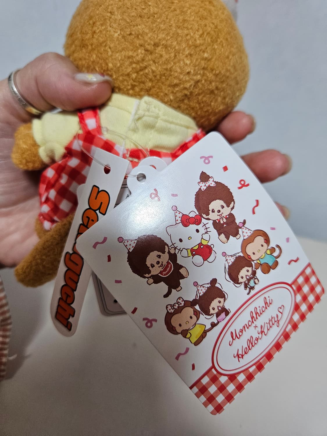 헬로키티 몬치치 콜라보 봉제인형 상품이미지2