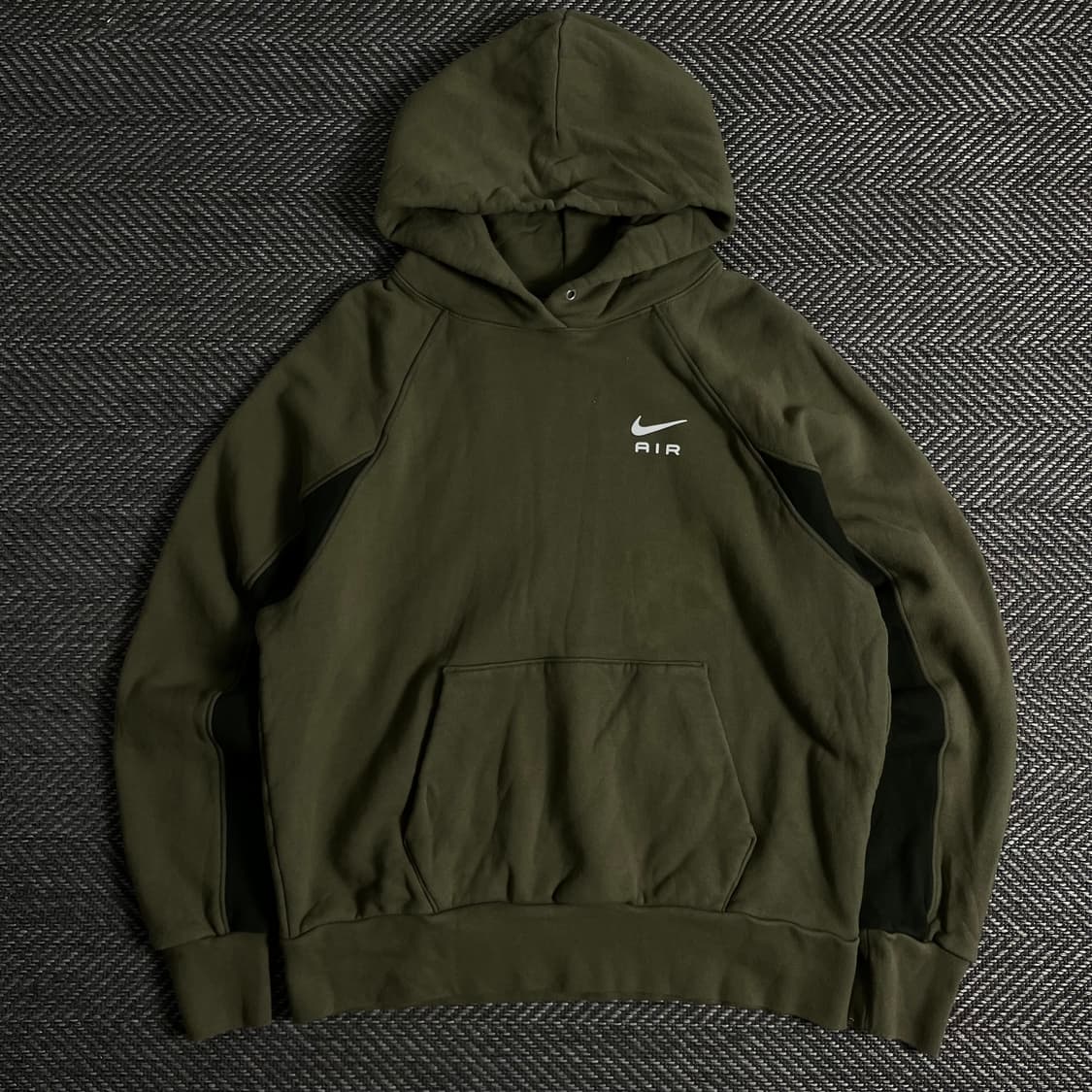 나이키 에어 카키 배색 후드 티셔츠y 3408 상품이미지2