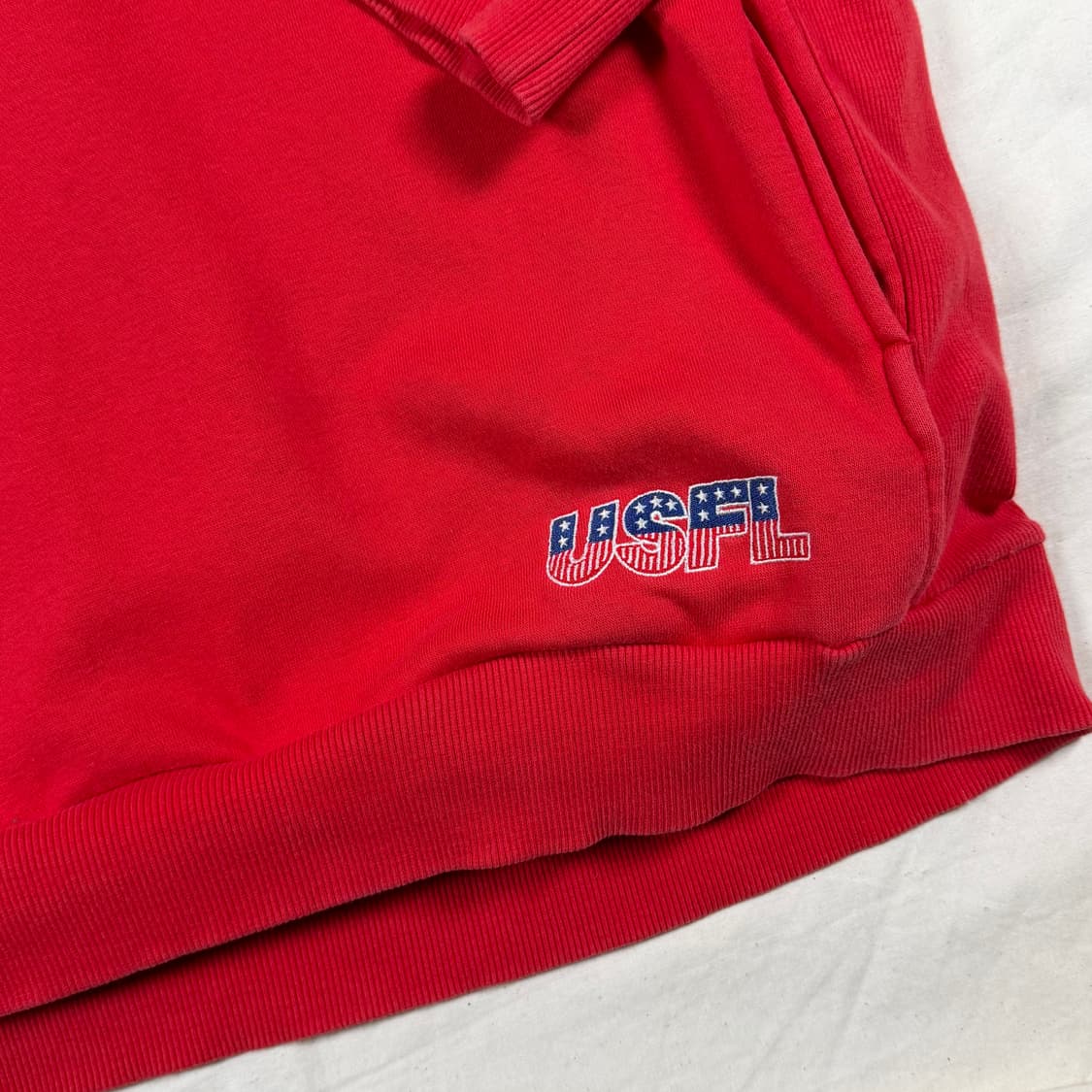 90s Nike USFL 미식축구 후드 후드티 상품이미지4