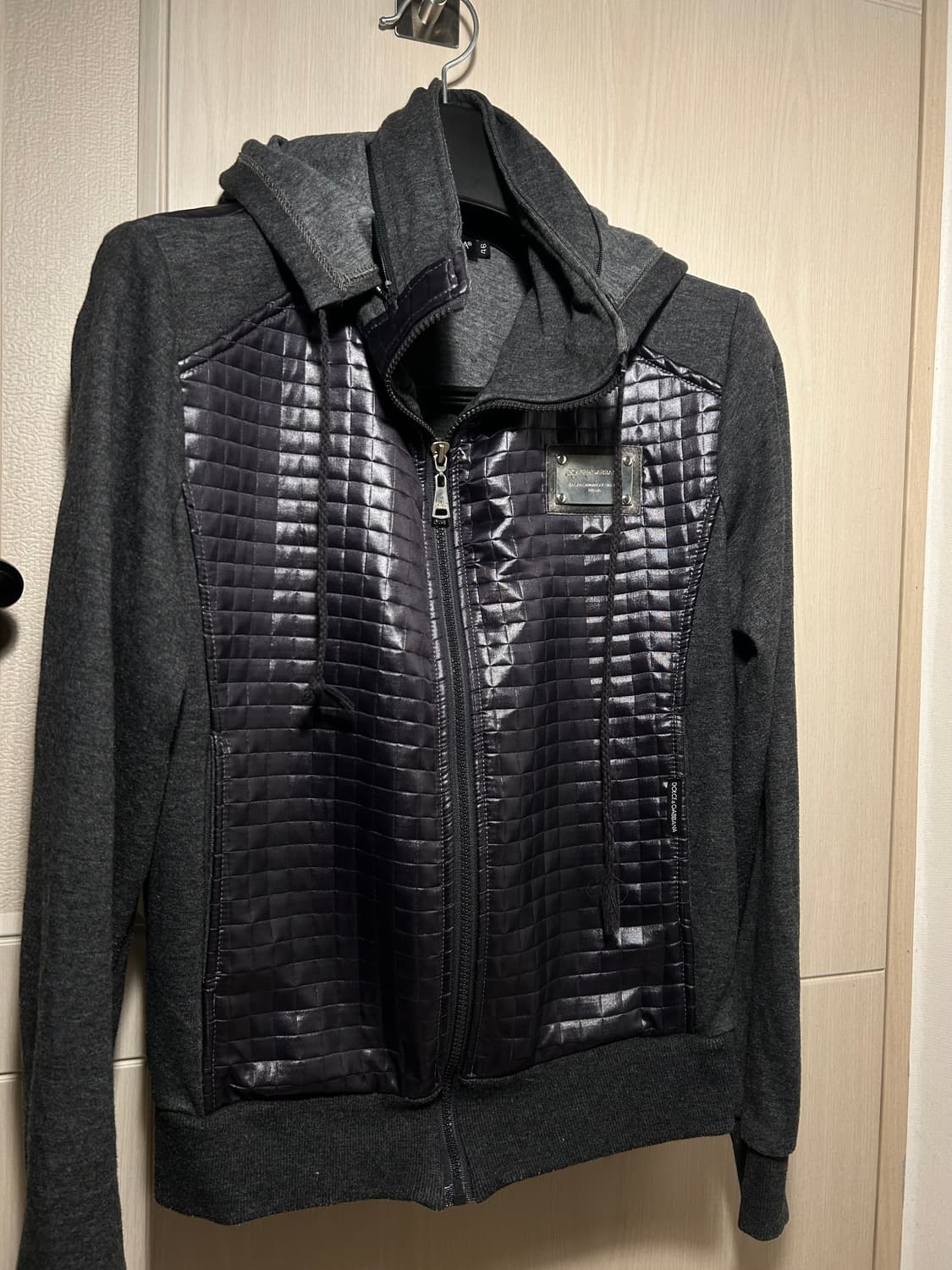 Dolce&Gabbana Hoodie Nylon Jacket Black 상품이미지2