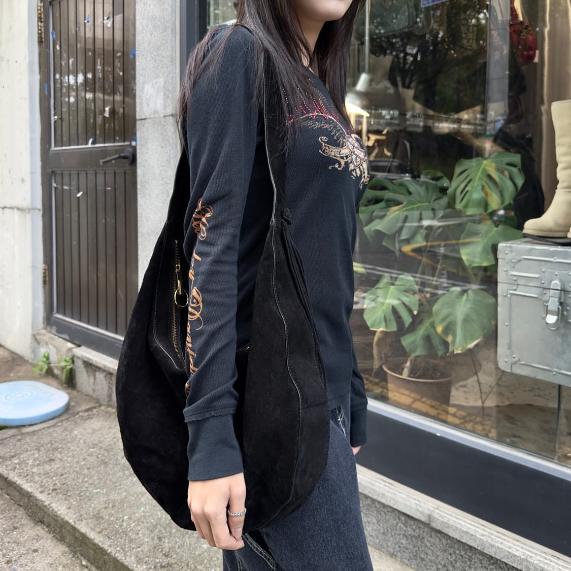 엘리자베스 앤 제임스 스웨이드 새들백 상품이미지9