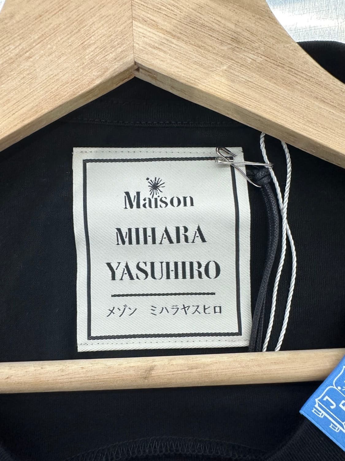 미하라 야스히로 블랙 미하라 로고 티셔츠 상품이미지7