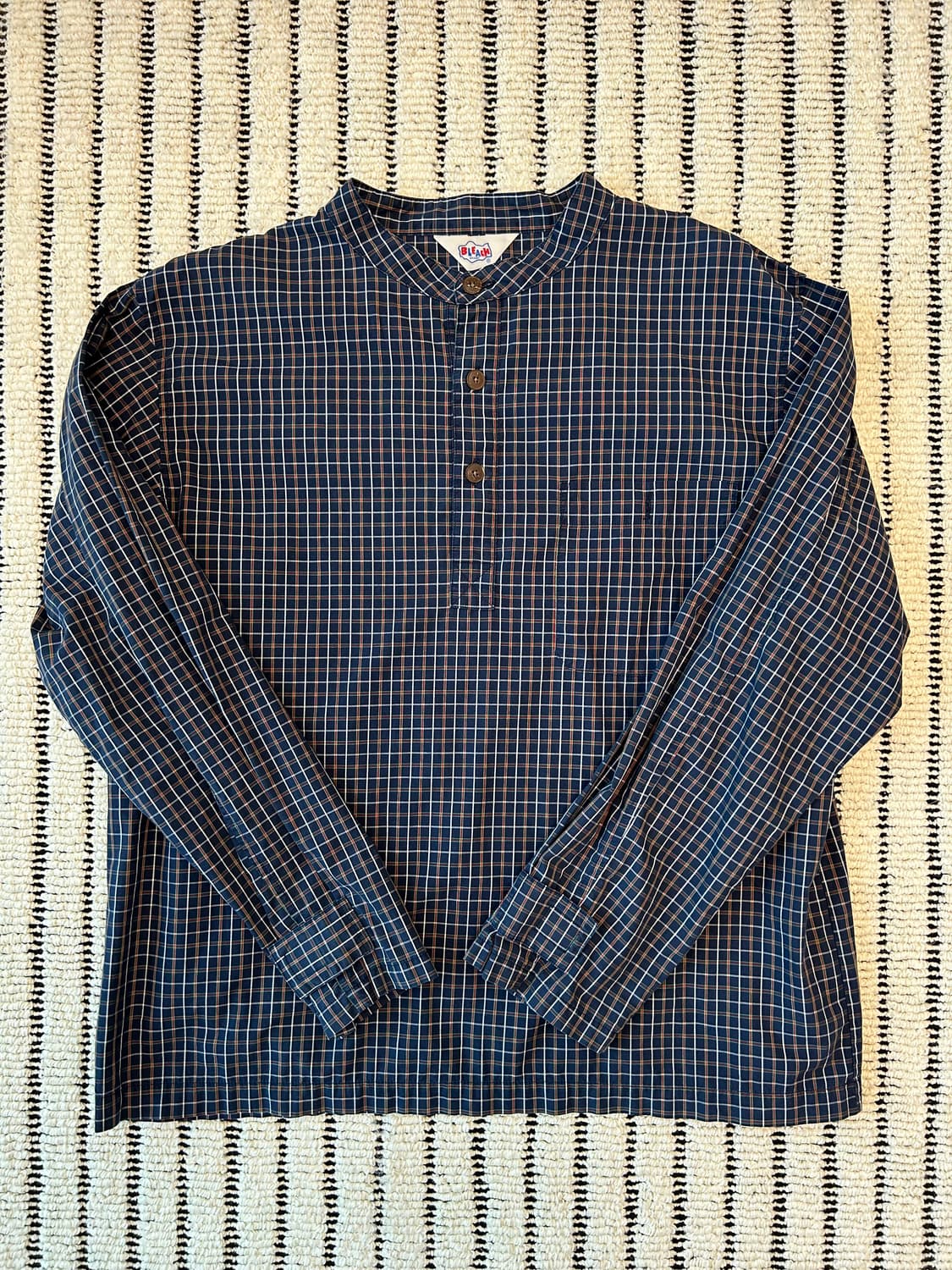 블리치 차리나카라 체크셔츠 (made in japan) 상품이미지1