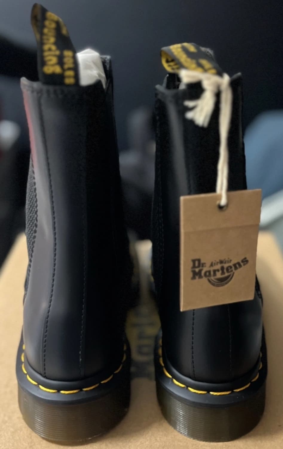 닥터마틴 2976 하이 블랙 스무스 240 uk5 상품이미지3