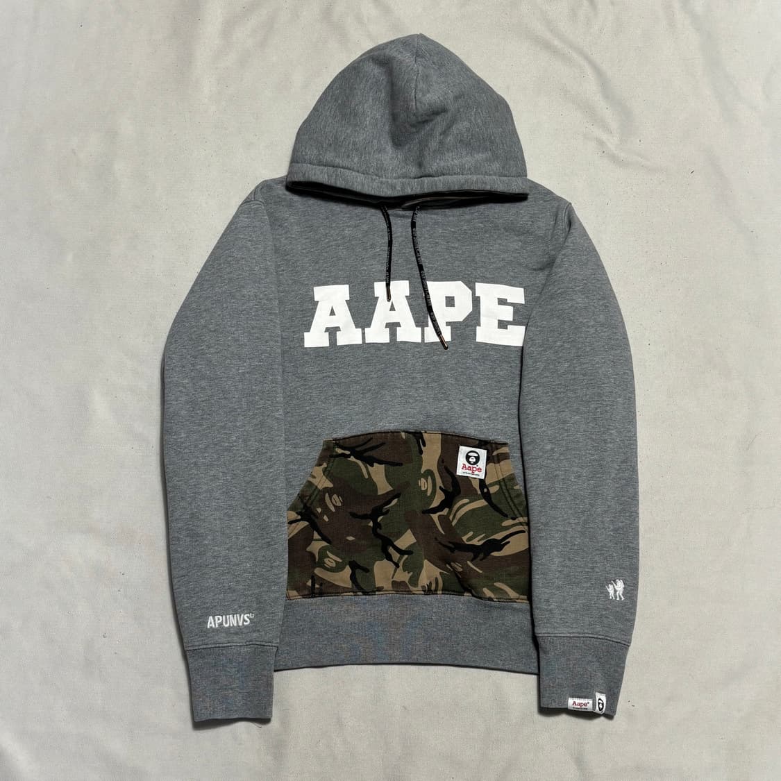 M 에이프 카모 포켓 풀오버 후드티 상품이미지2