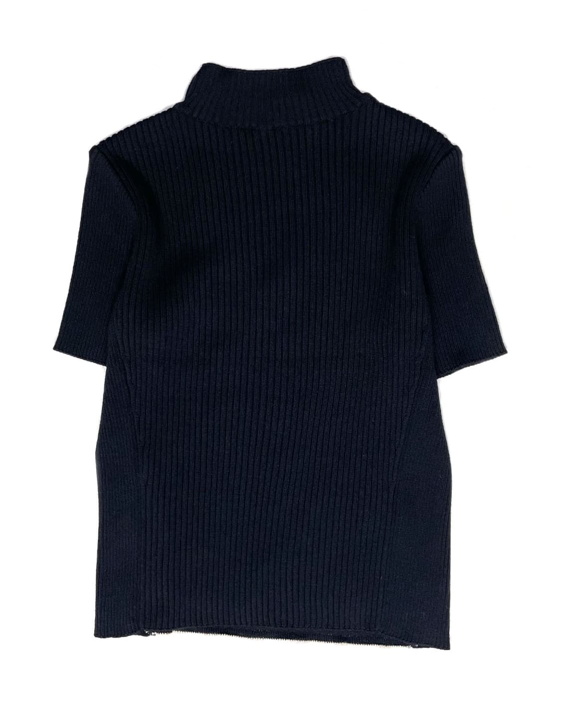 Hiroko BIS 하이넥 골지 니트 탑  상품이미지2