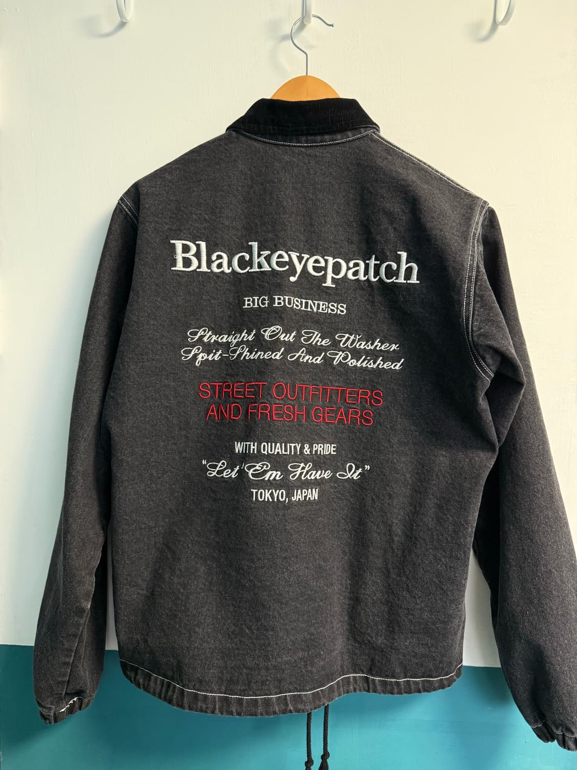 블랙아이패치 데님자켓 상품이미지2