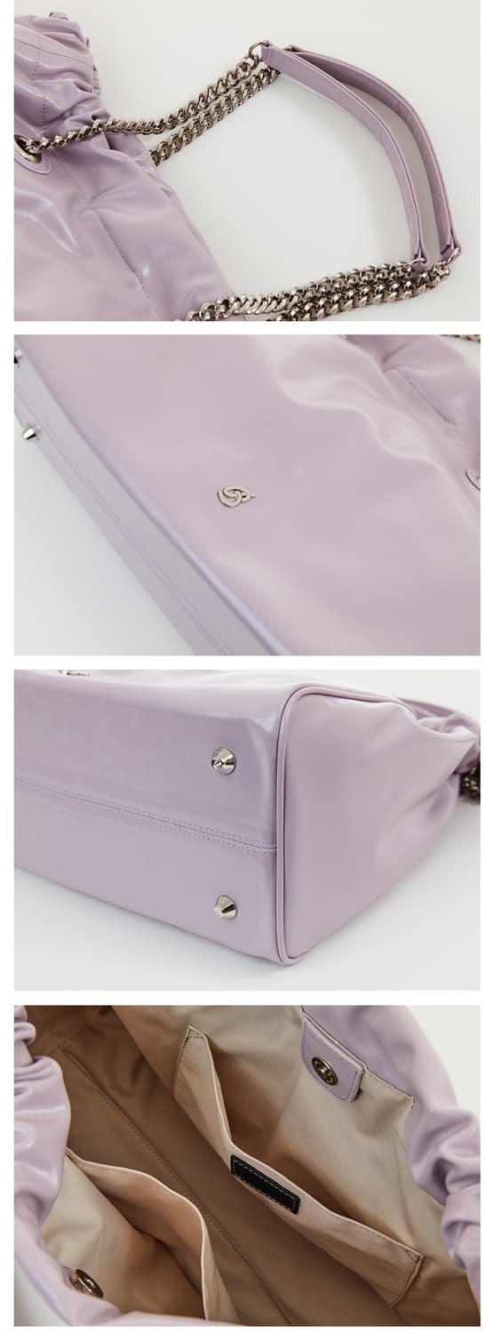 새상품) 배드지지 CH. SQUARE TRAWSTRING BAG 스퀘어백 상품이미지4