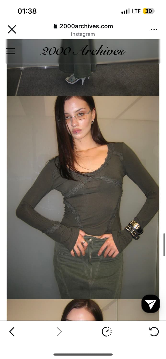 2000아카이브 레이스탑 새상품 상품이미지1