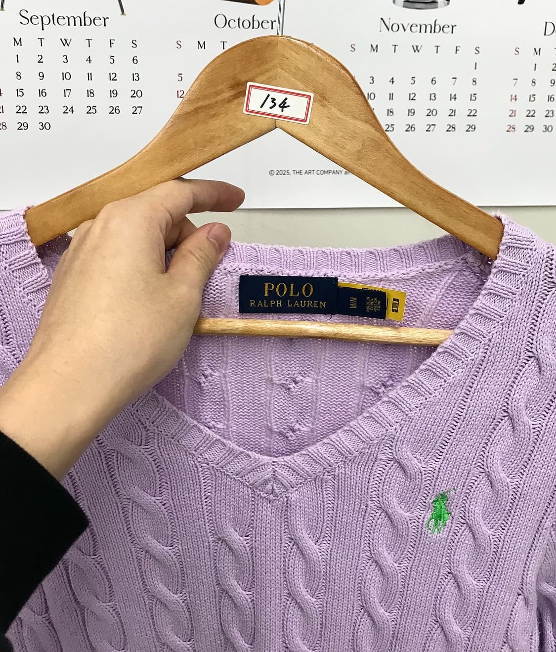 폴로 케이블 니트 상품이미지2