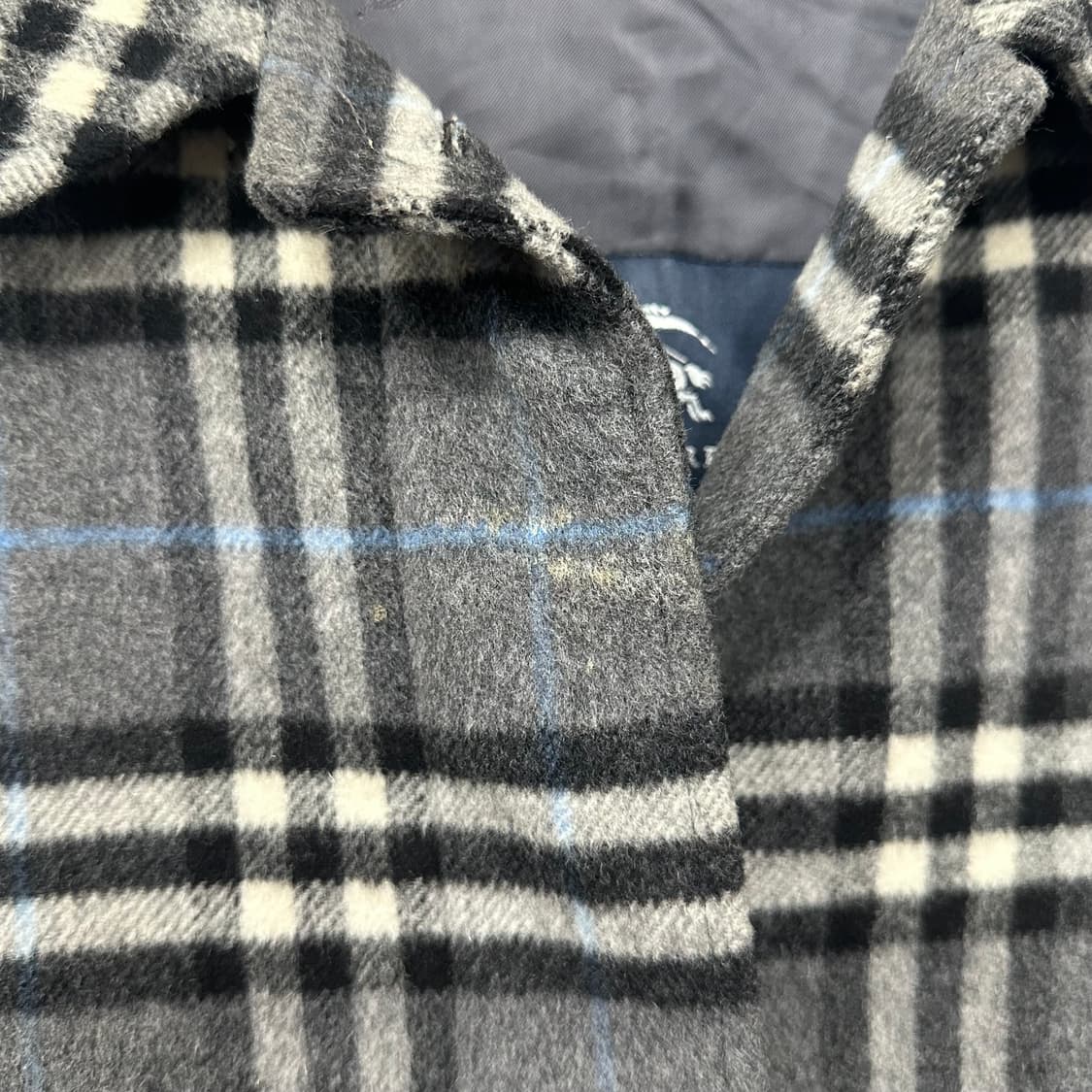 버버리 체크 코트 상품이미지6