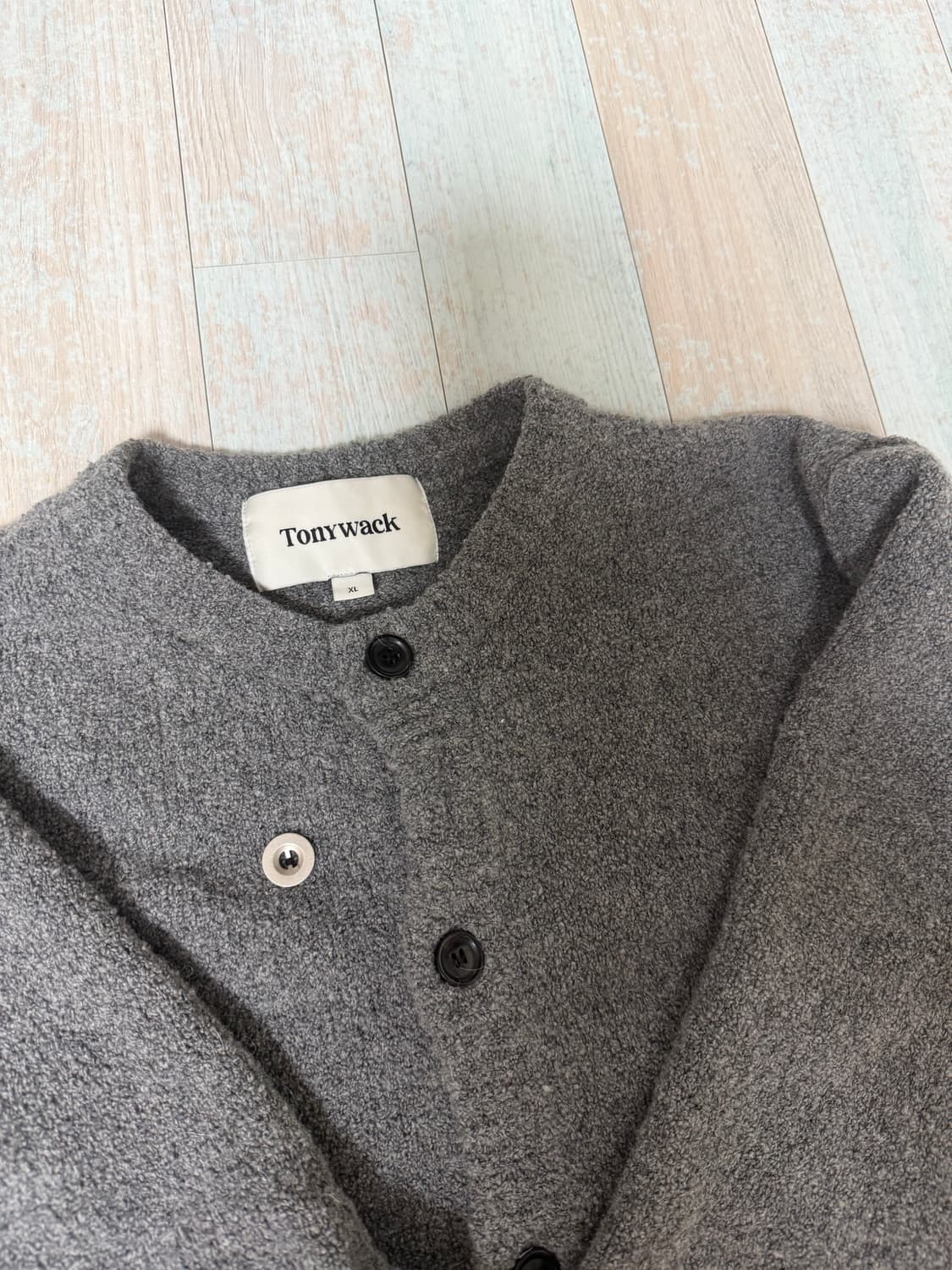 토니웩 알파카 가디건 엑라 상품이미지2