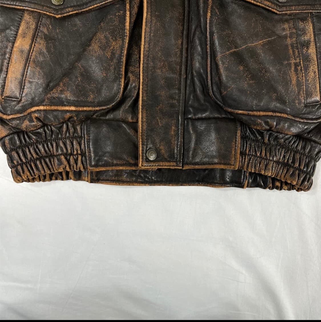 [JPN] A-2타입 양가죽 봄버자켓 상품이미지3