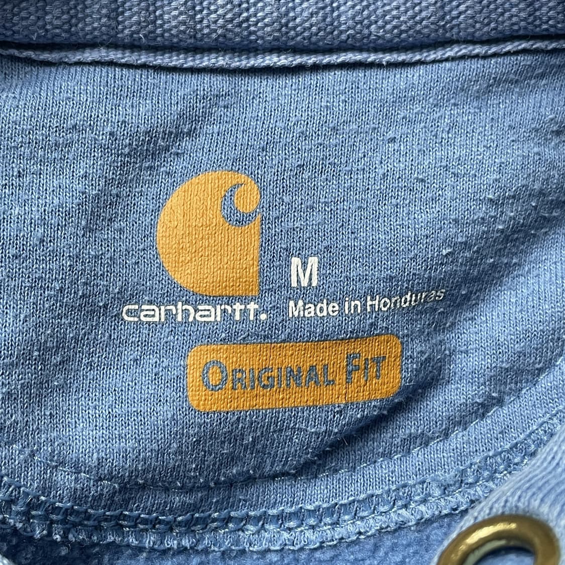 CARHARTT 칼하트 빈티지 소프트블루 기모 후드티 A00375 상품이미지9