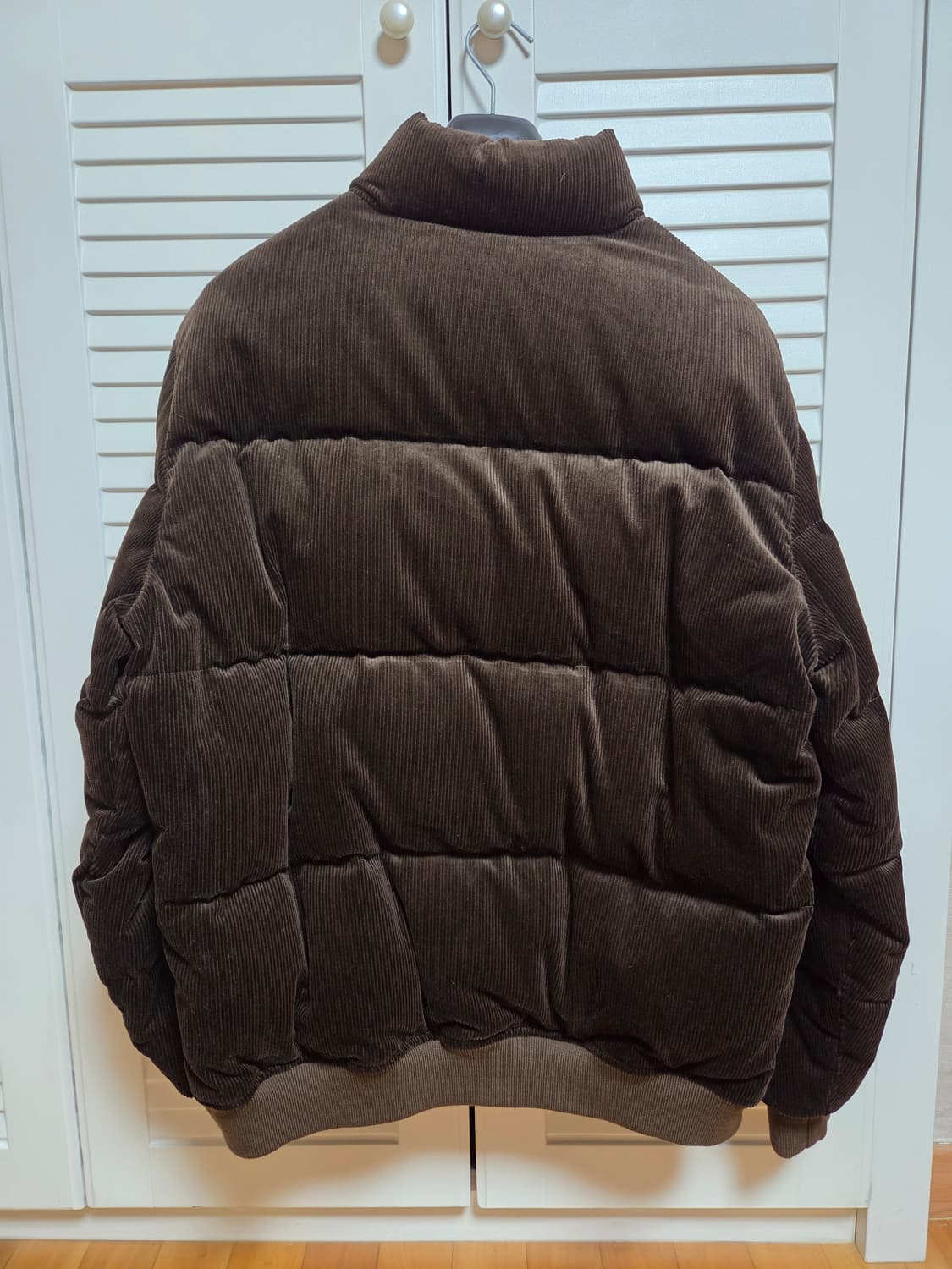 폴로 코듀로이 패딩 브라운 L 상품이미지2