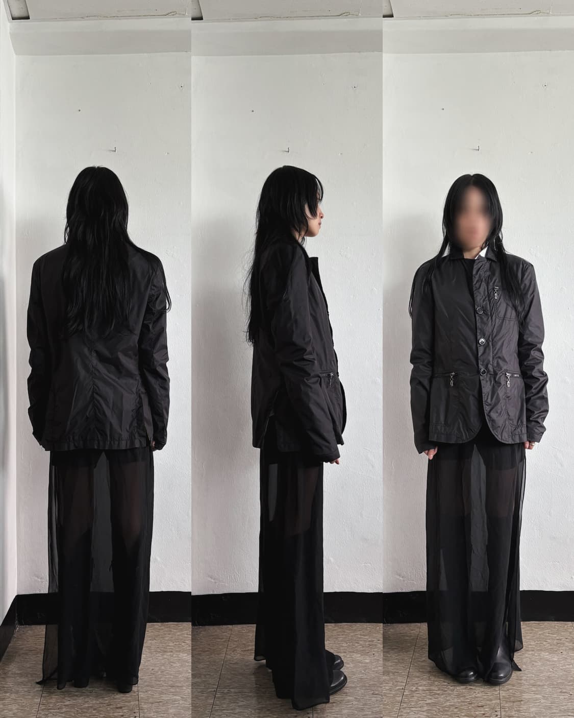 존갈리아노 11SS 나일론 블레이져 자켓 상품이미지2