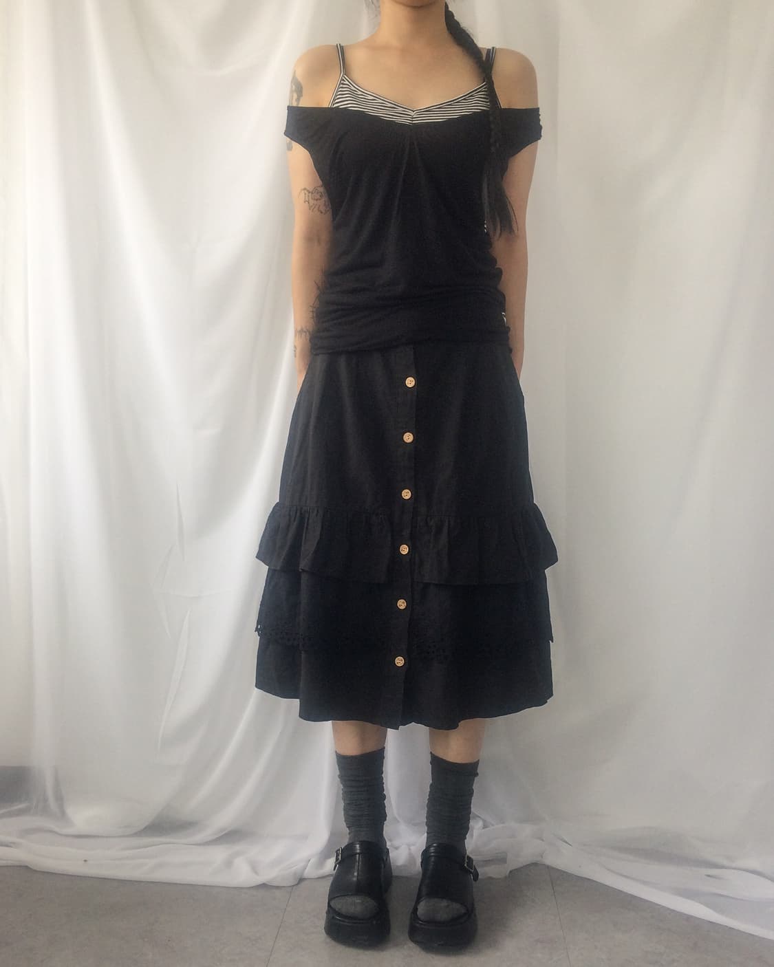 Morgan layered point sleeveless 상품이미지1