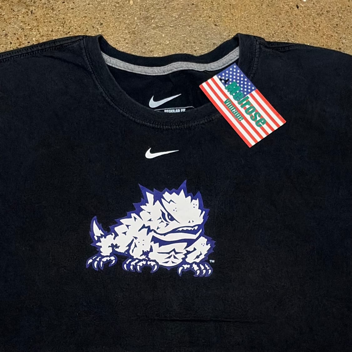 00s 미국 빈티지 USA 나이키 TCU 대학 국내미발매 반팔티셔츠 상품이미지2