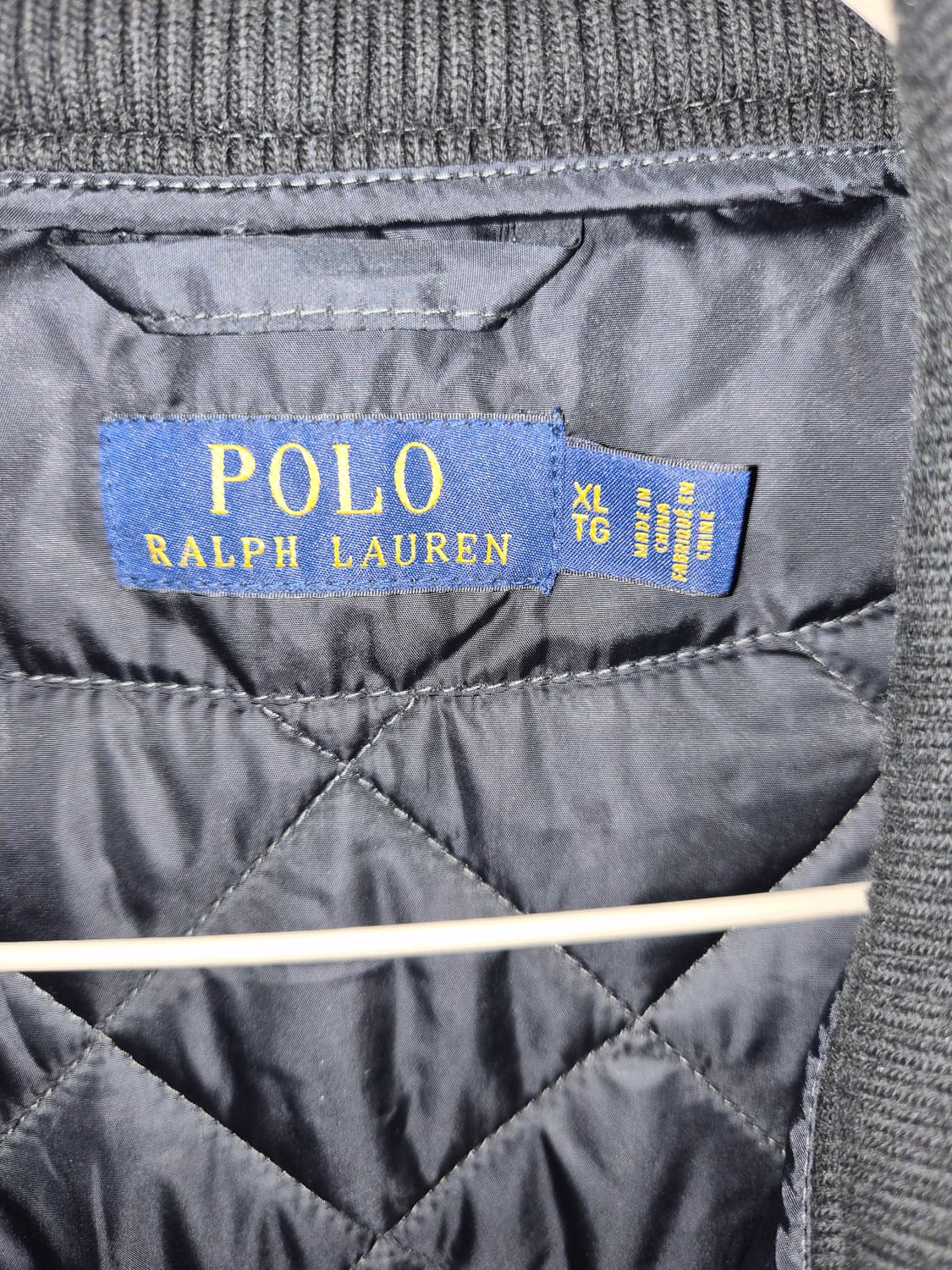 폴로 랄프로렌 퀼팅 조끼 XL 블랙 상품이미지3