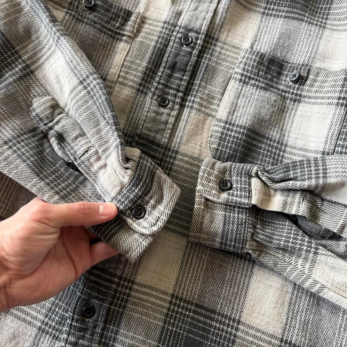 RRL 더블알엘 빈티지 코튼 플란넬 체크 셔츠 상품이미지4