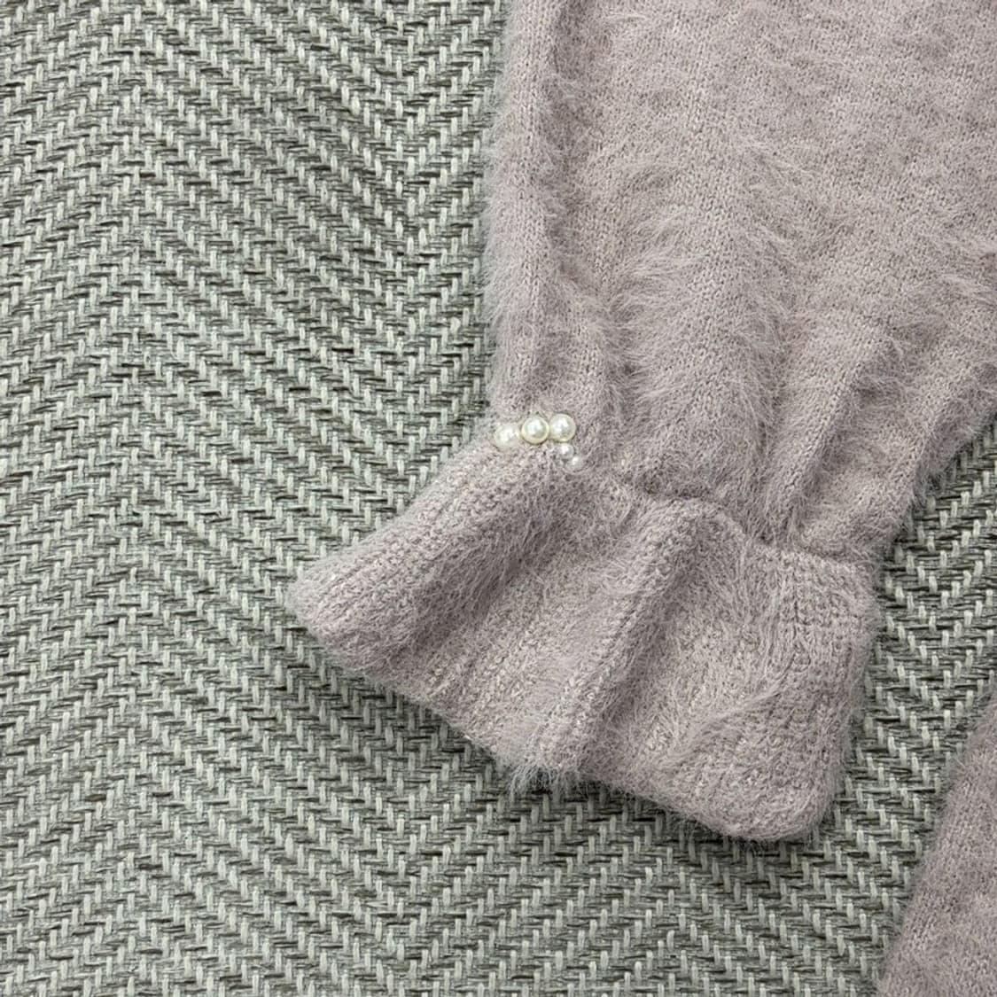 엑시즈팜 진주 니트 원피스 v2584 상품이미지6