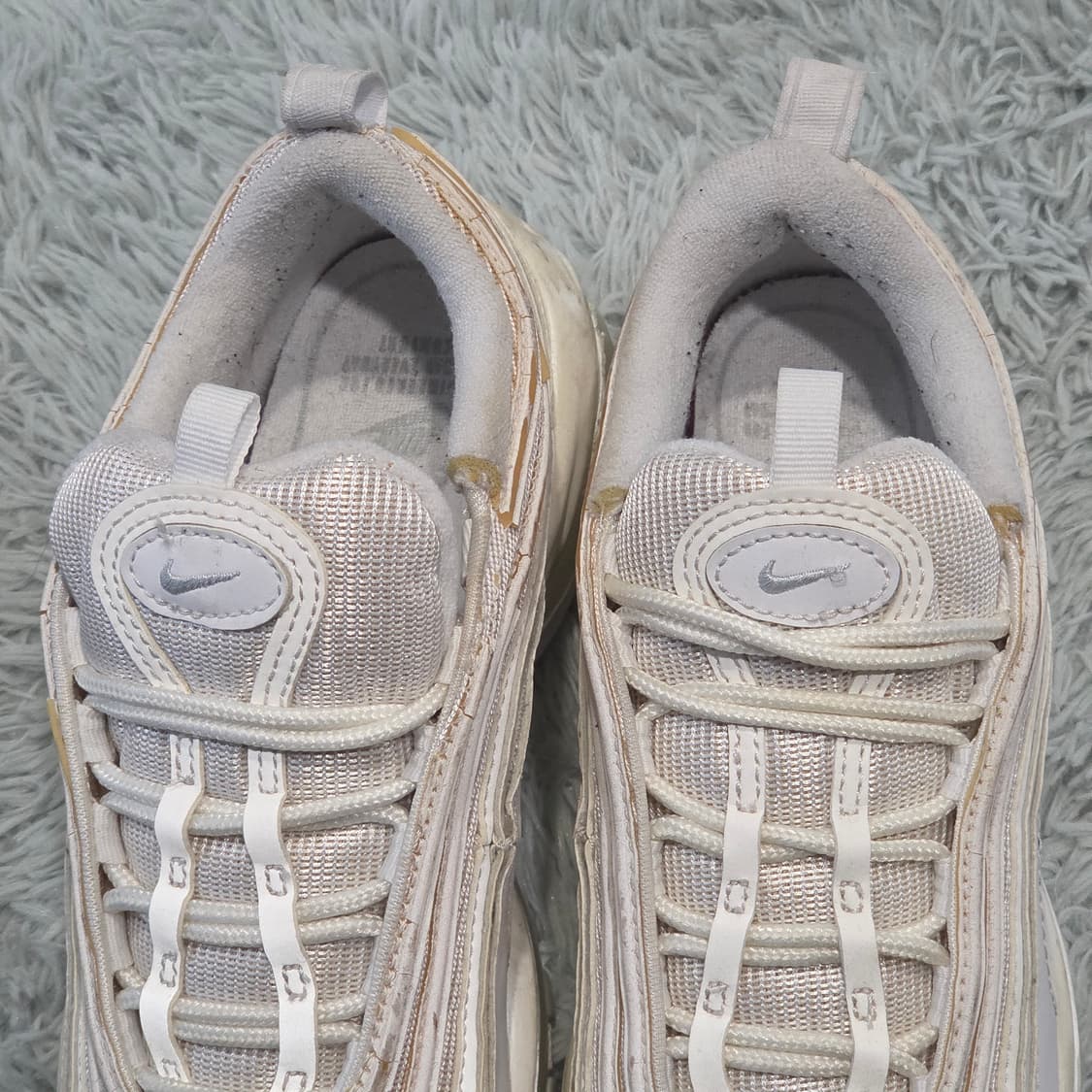 8q-26:나이키 에어맥스 97 화이트 (23.5cm) 상품이미지8