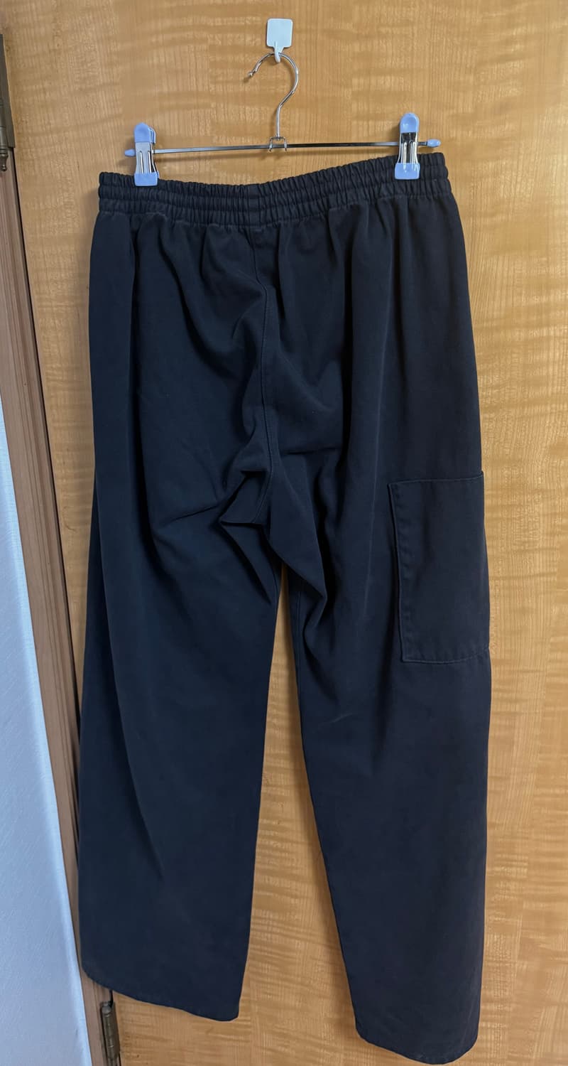 이지 갭 사틴 카고 팬츠 블랙 s 상품이미지2