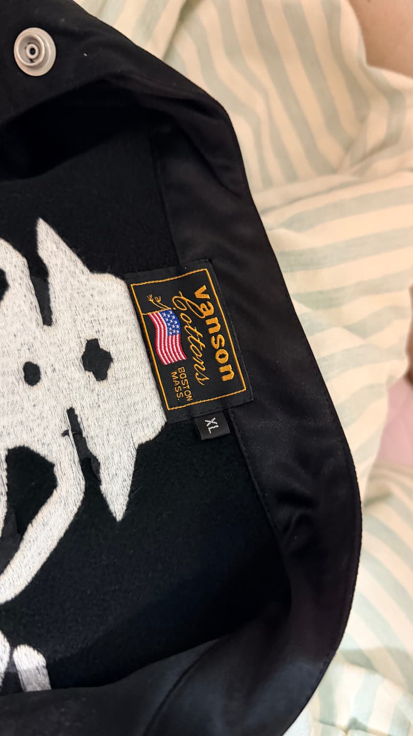 밴슨 라이더 자켓 상품이미지5