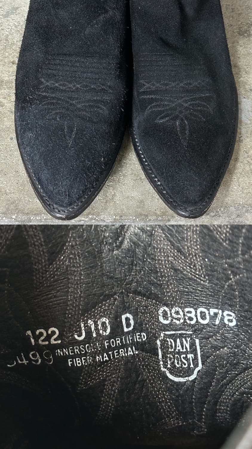 댄포스트 스웨이드 카우보이 웨스턴 부츠 상품이미지9