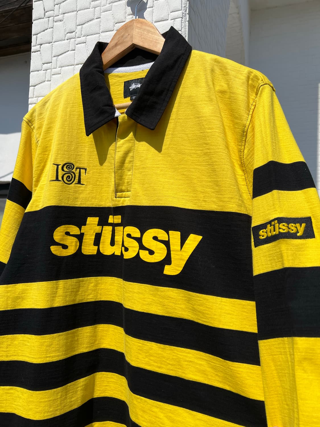 스투시 럭비티 L 상품이미지2