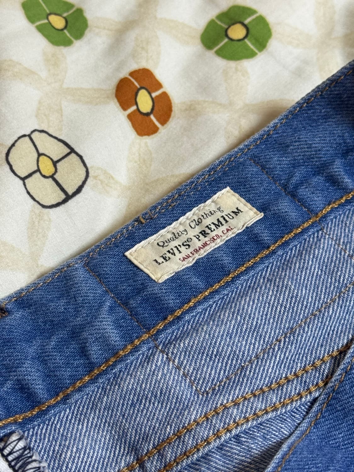 리바이스 프리미엄 568 청바지 W36 L32 상품이미지6