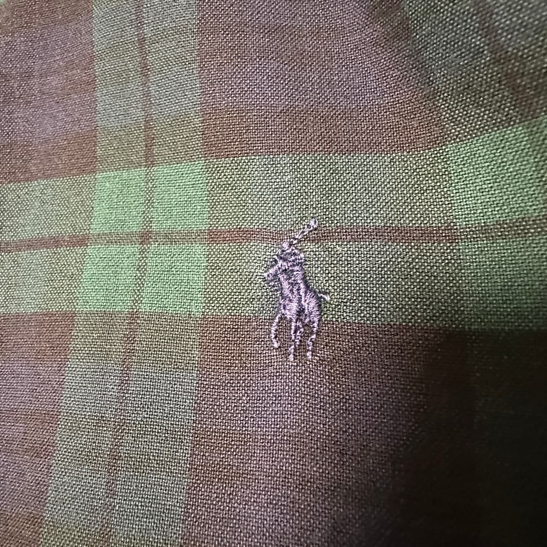 POLO RALPH LAUREN usa made tartan shirt 상품이미지3