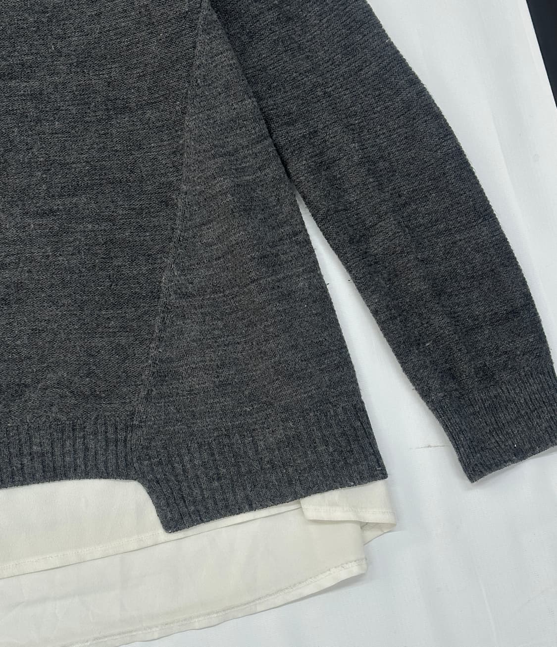 🪶사와코의 레이어드 니트🪶언발 그런지 히피 에스닉  상품이미지4