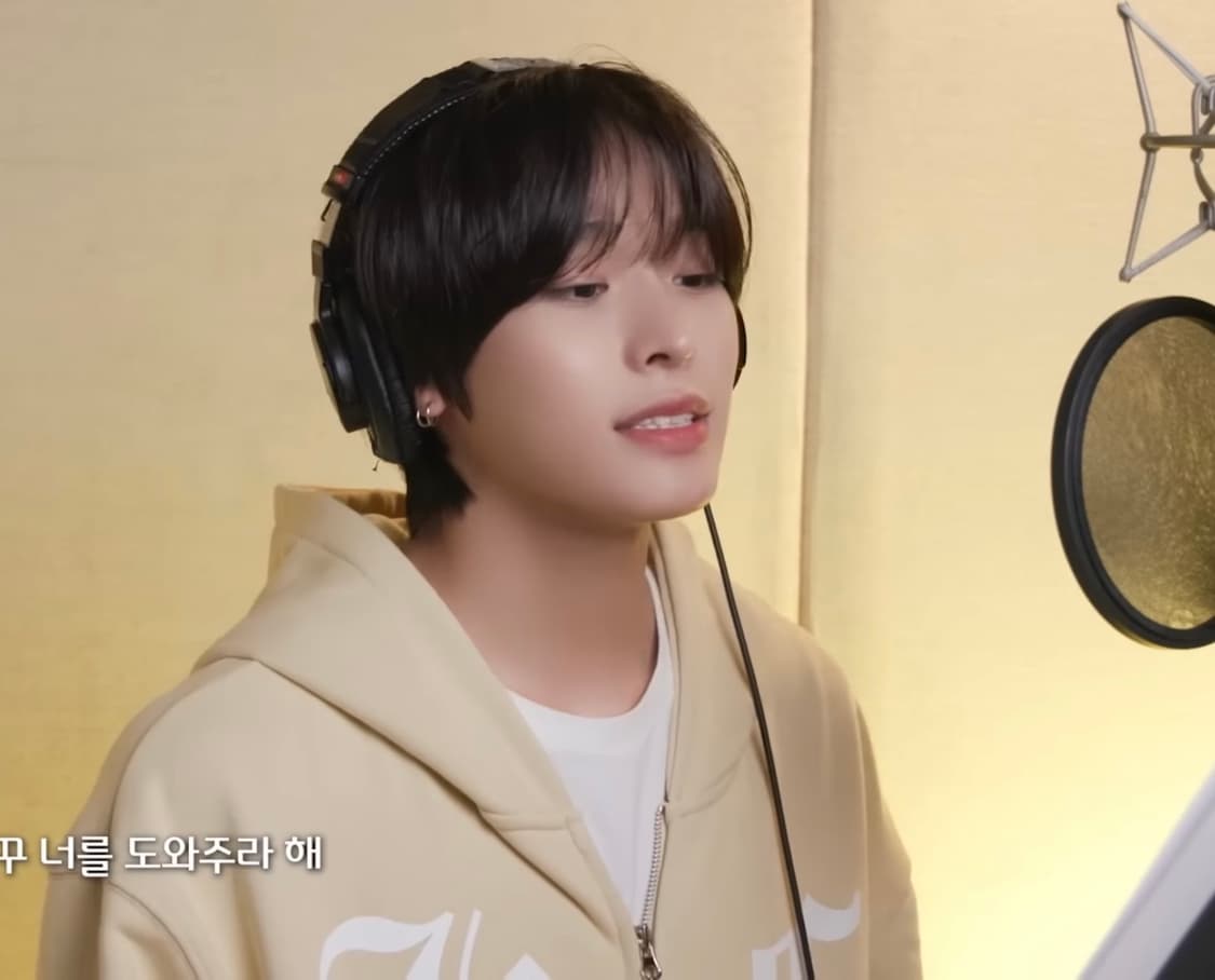 급처!!엔시티위시 리쿠 손민수 카이파이 글린트 스터드 후드집업 옐로우 L 상품이미지2