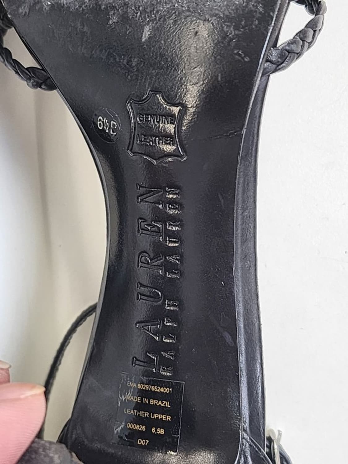RALPH LAUREN 스트랩 힐 230-235 상품이미지7