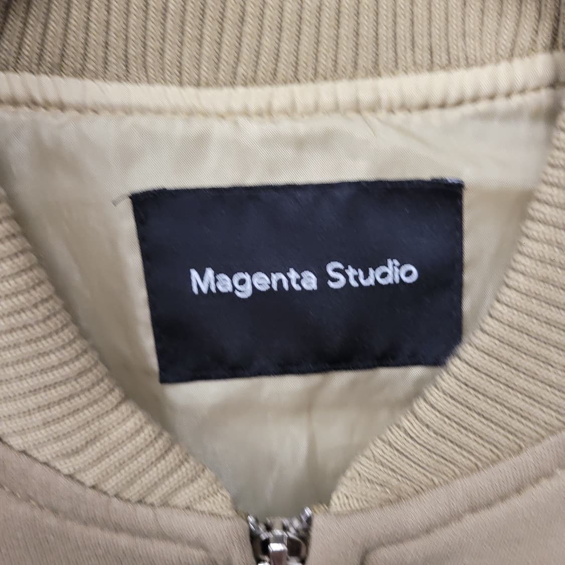 마젠타 스튜디오 바시티 자켓 베이지  상품이미지4