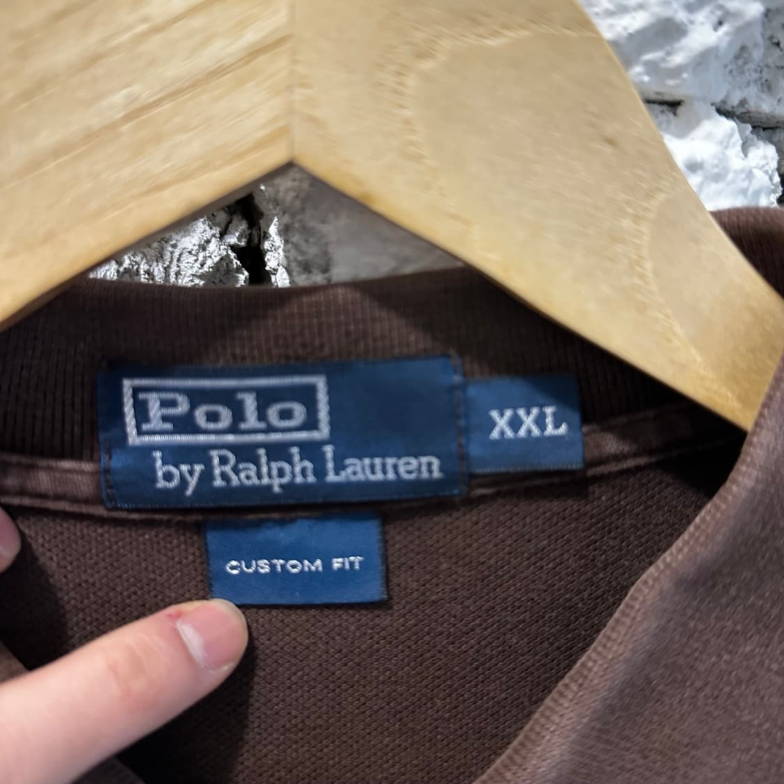 폴로 랄프로렌 빅포니 카라 롱슬리브 XXL 상품이미지5