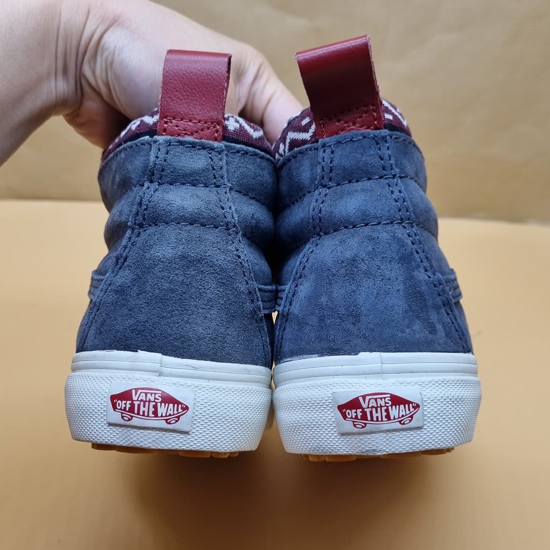 반스sk8 레더 여성하이탑240  상품이미지4