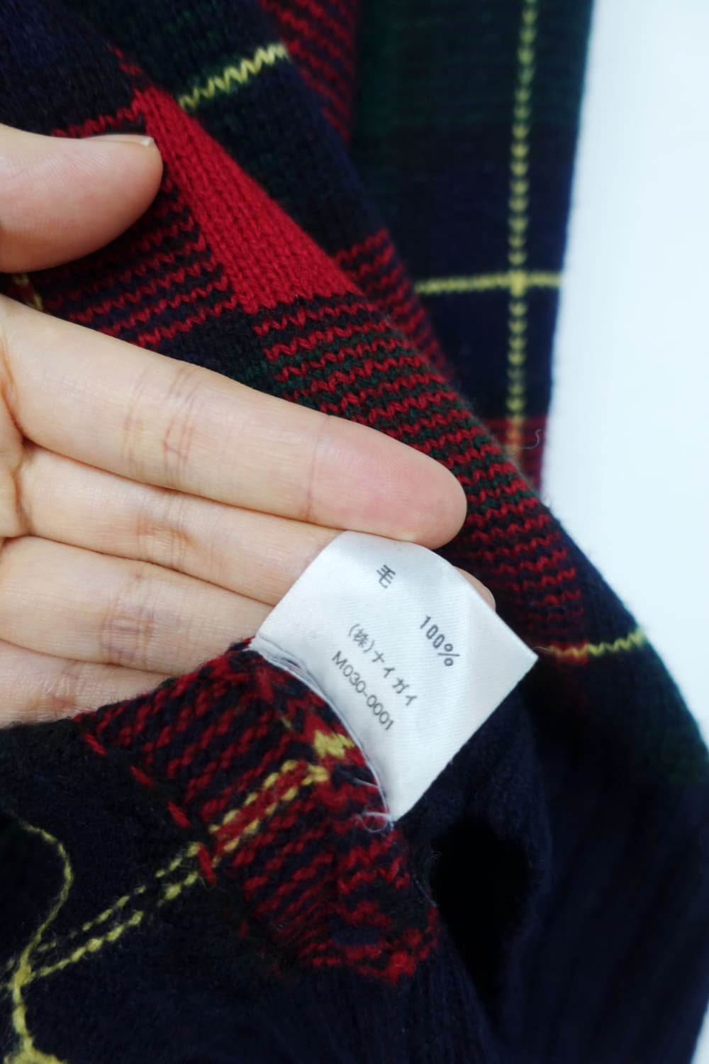 폴로 랄프 로렌 타탄 체크 니트 상품이미지10