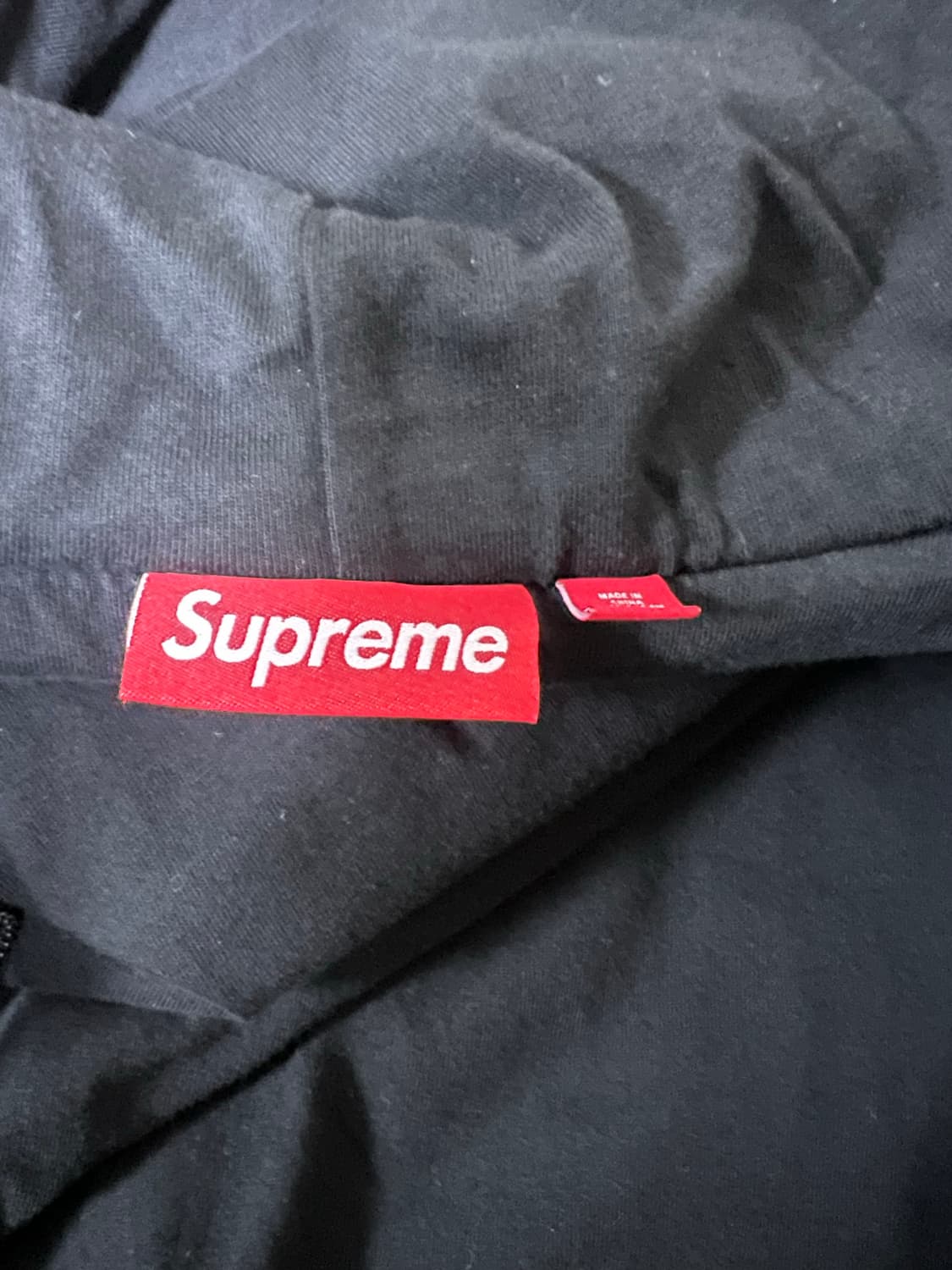 (L)슈프림 퀼티드 후드 집업 상품이미지5