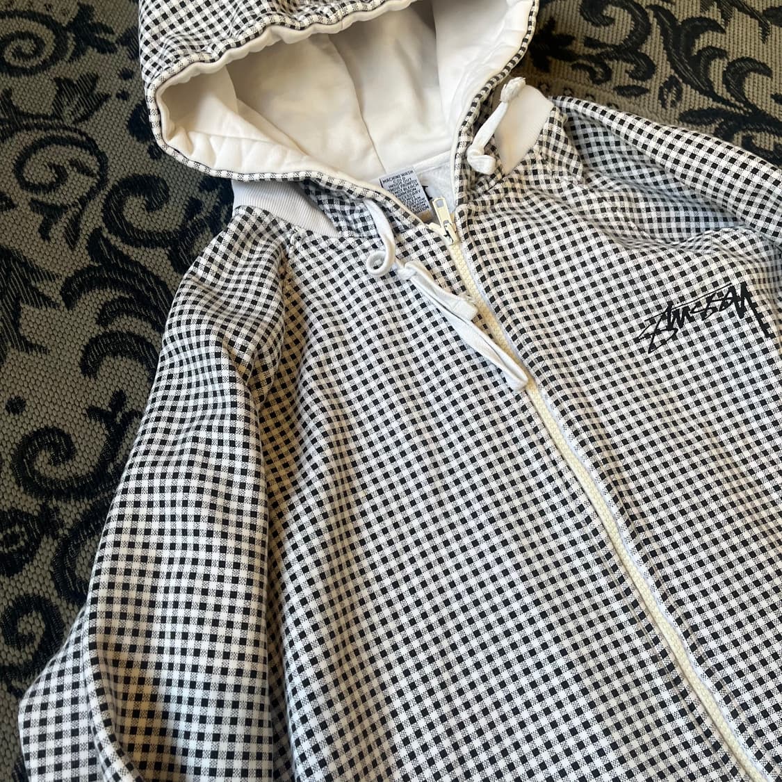 L 00s 스투시 후드집업/W2528 상품이미지3