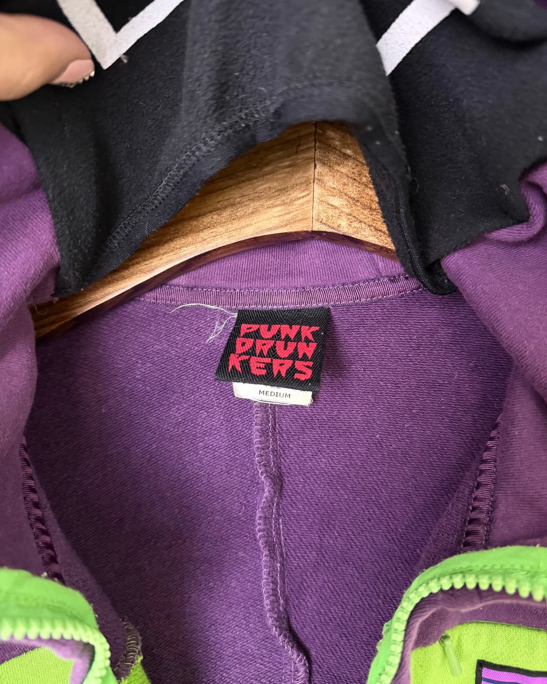 PUNK DRUNKERS 초호기 집업 파커 상품이미지5