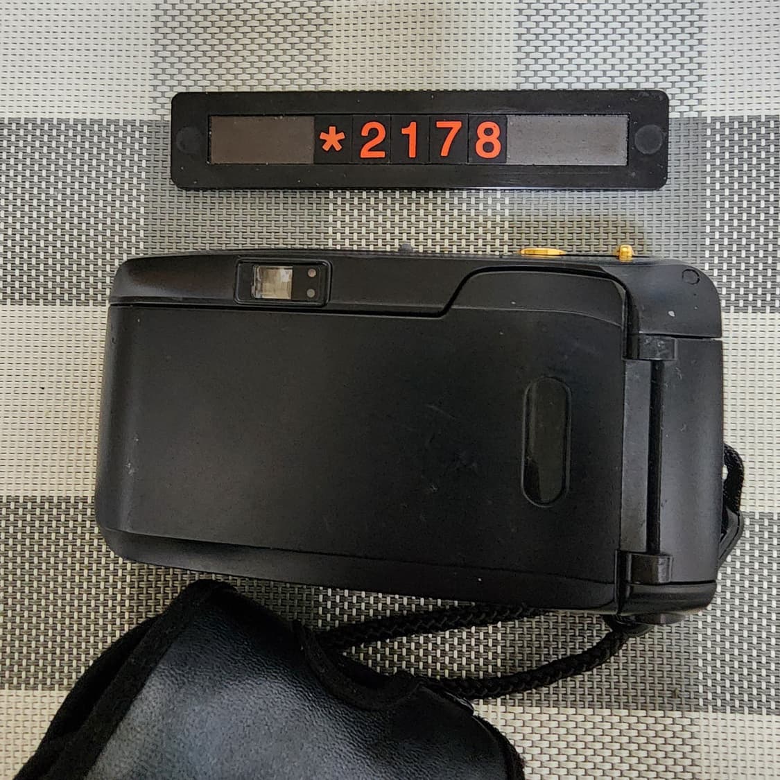 올림푸스 뮤 줌 디럭스 블랙바디 필름카메라 파우치포함 상품이미지4