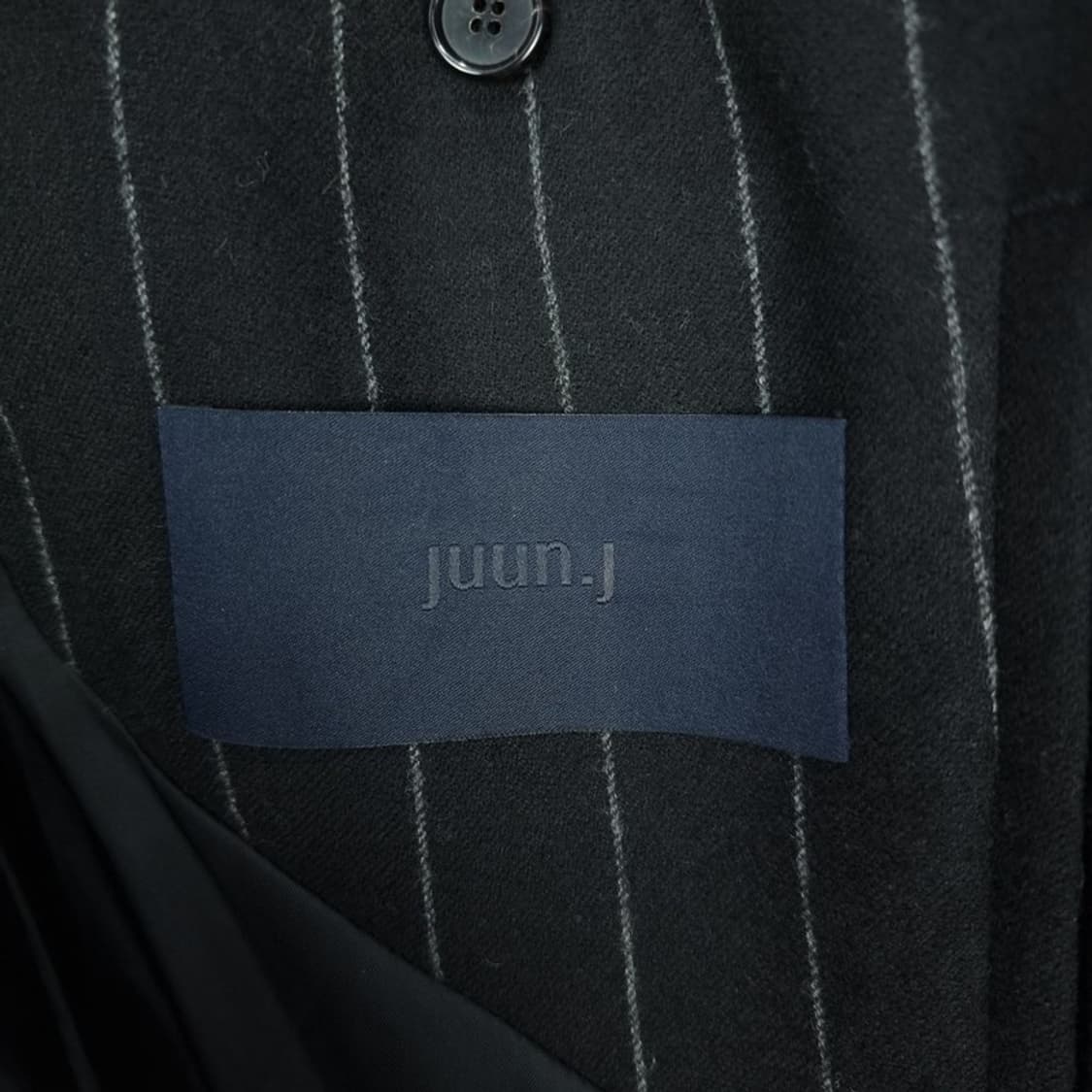 [준지] 핀스트라이프 투버튼 울 블레이저 자켓 P01046 상품이미지6