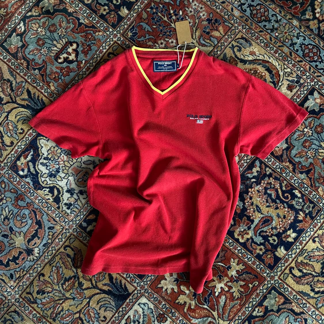 🌊Polosport thermal Half-sleeve V-neck T 상품이미지1