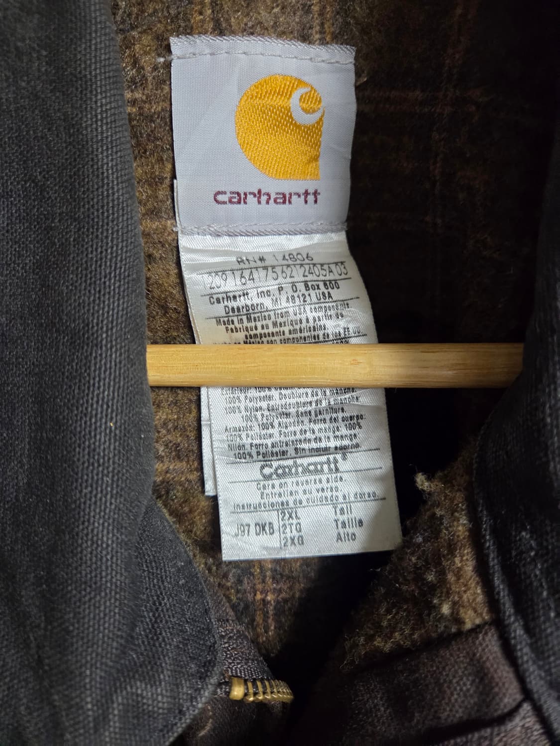 칼하트 디트로이트 J97 USA  상품이미지2