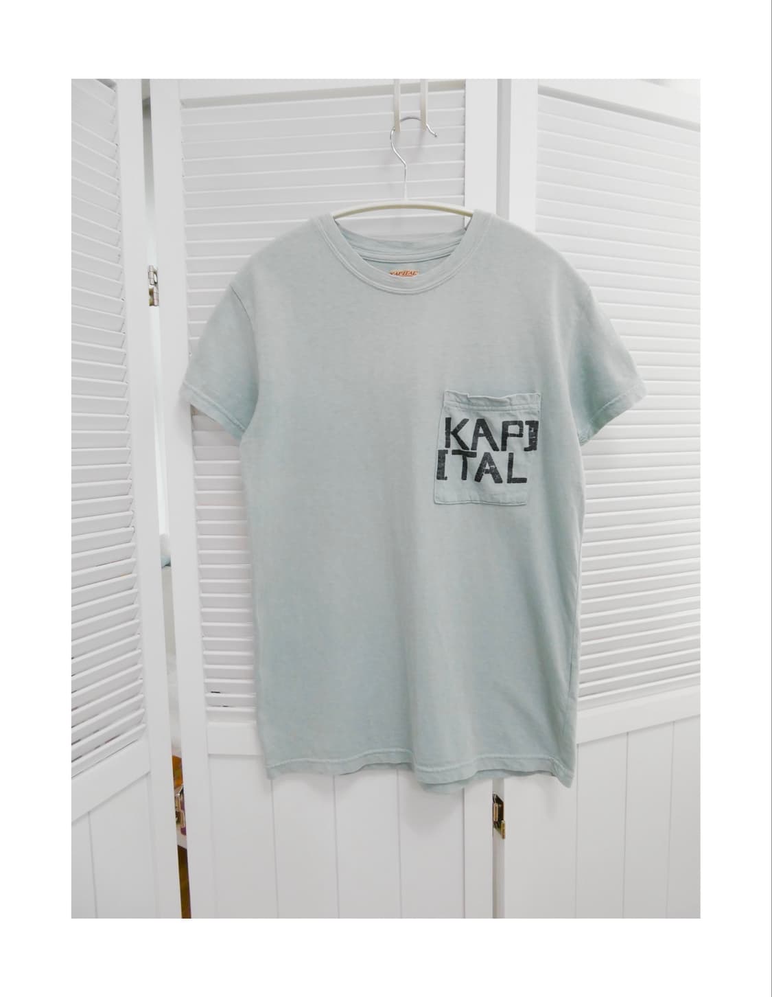 Kapital 캐피탈 민트포켓 탑 상품이미지1