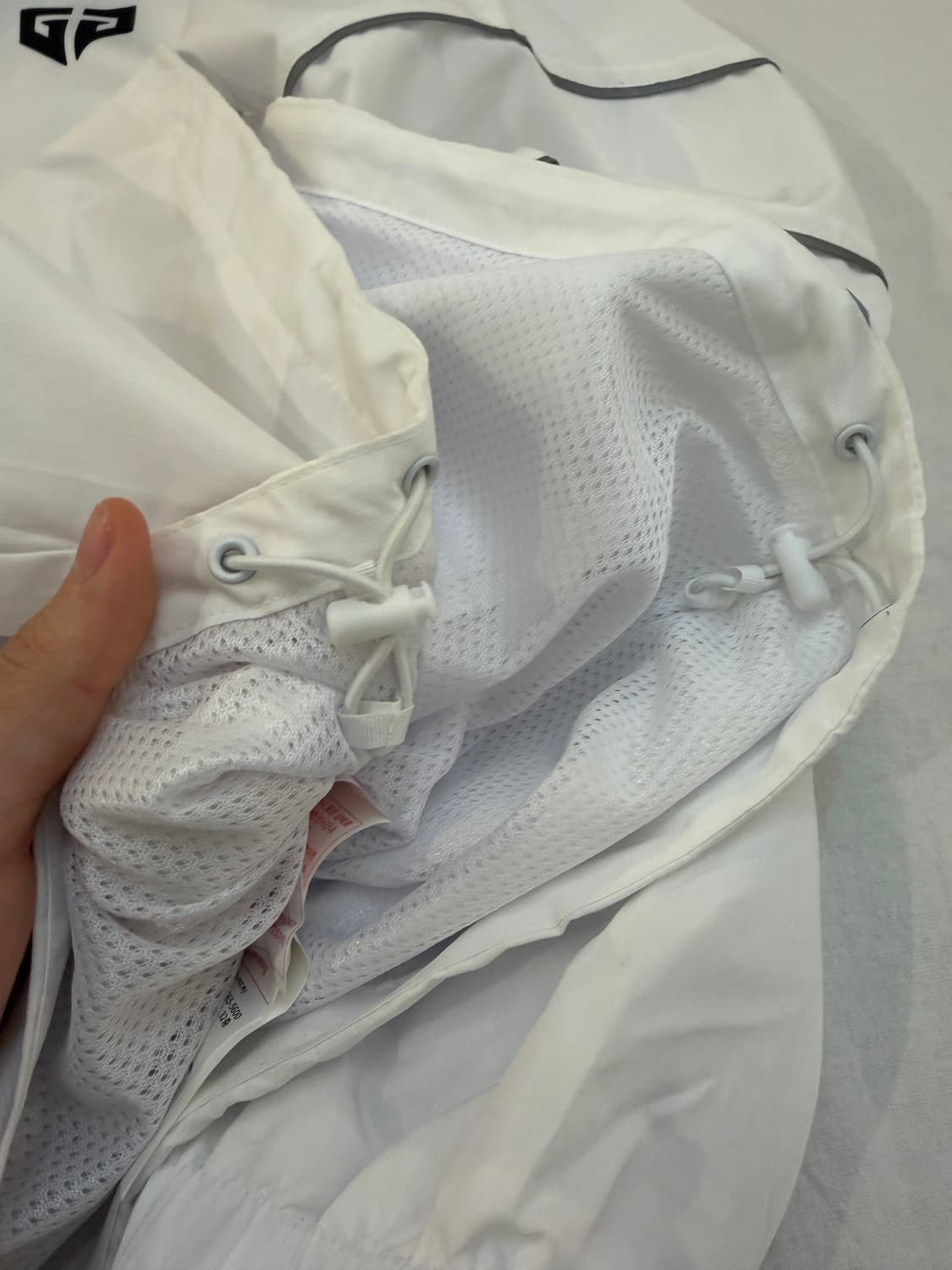 2024 데상트 젠지 월즈 유니폼 바람막이 자켓 화이트 상품이미지4