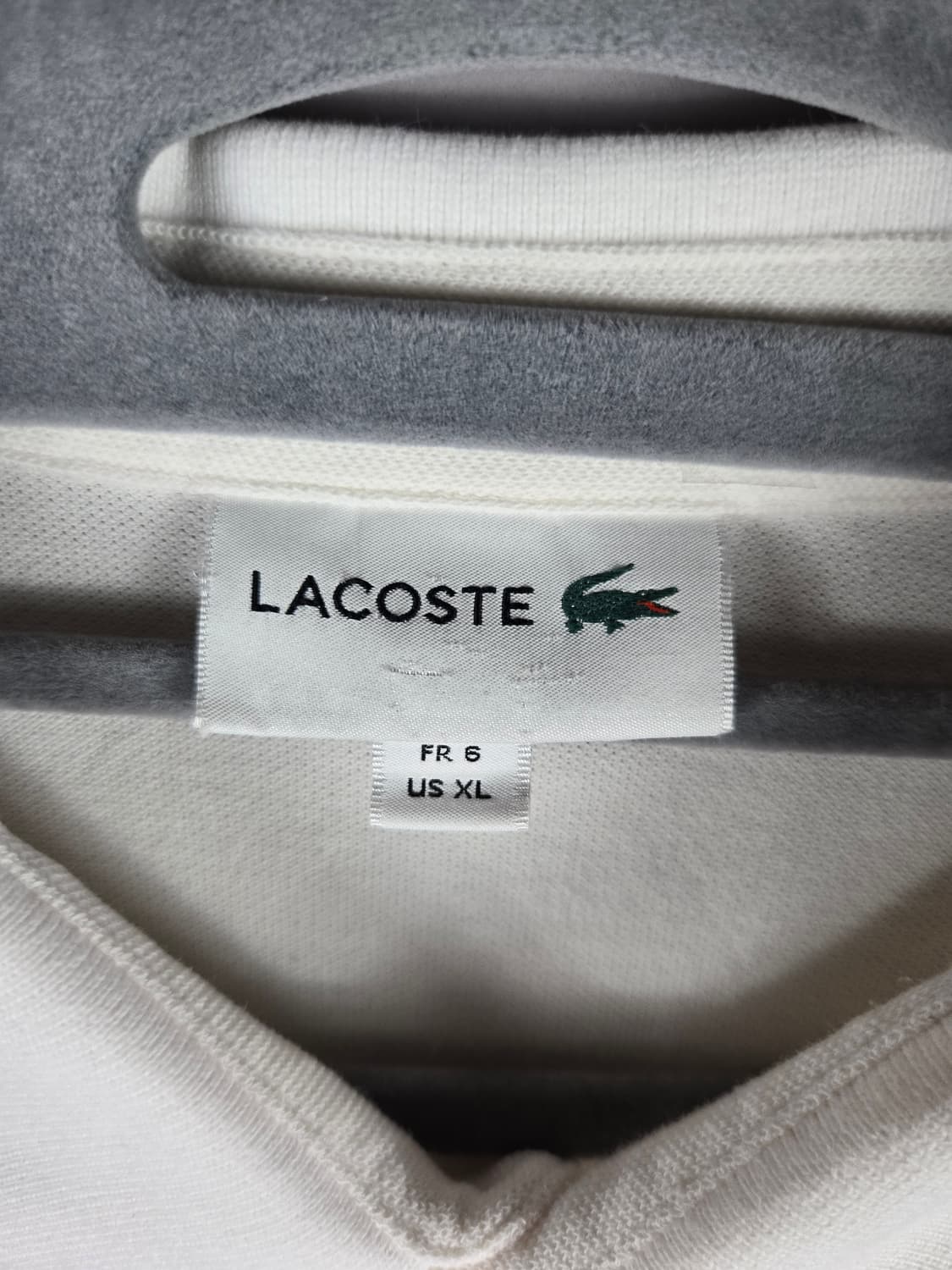 [무료배송]라코스테 110 남성 PK 카라 반팔 티셔츠 XL 카라티 상품이미지7